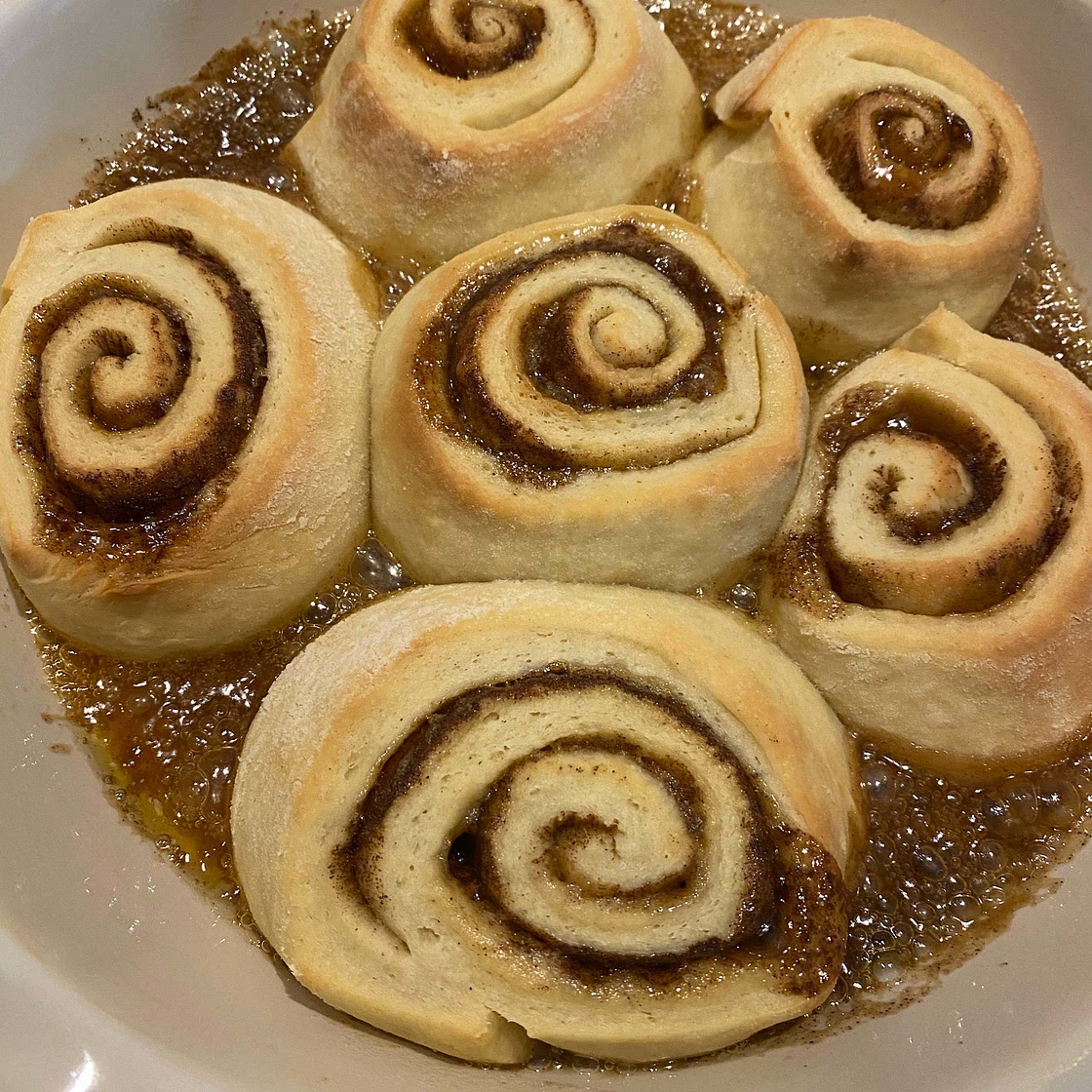 Whipped Cream Cheese Icing for Cinnamon Rolls