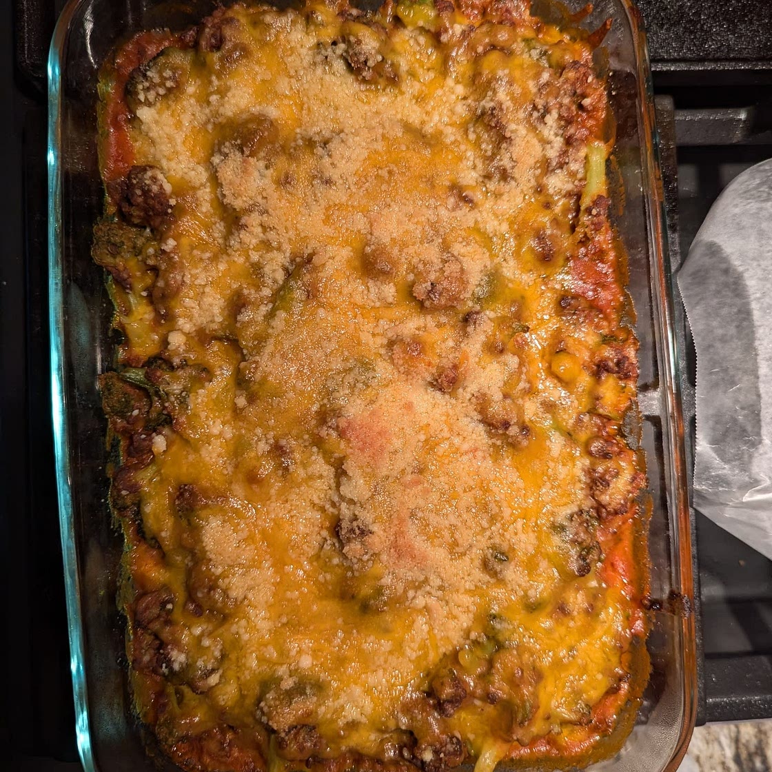 Ground Beef & Broccoli Casserole