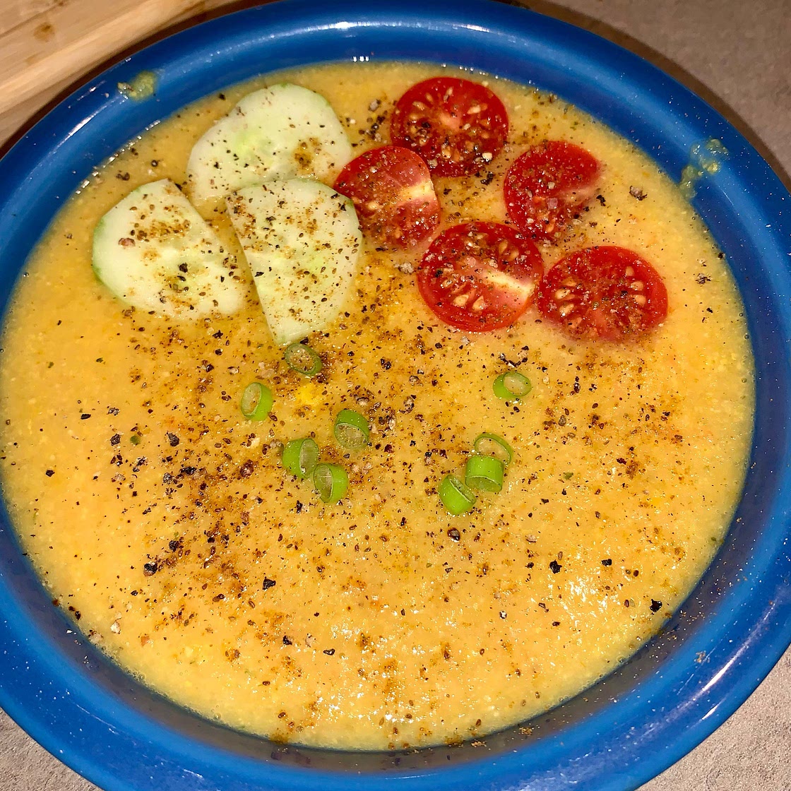Summer Sweet Corn Gazpacho