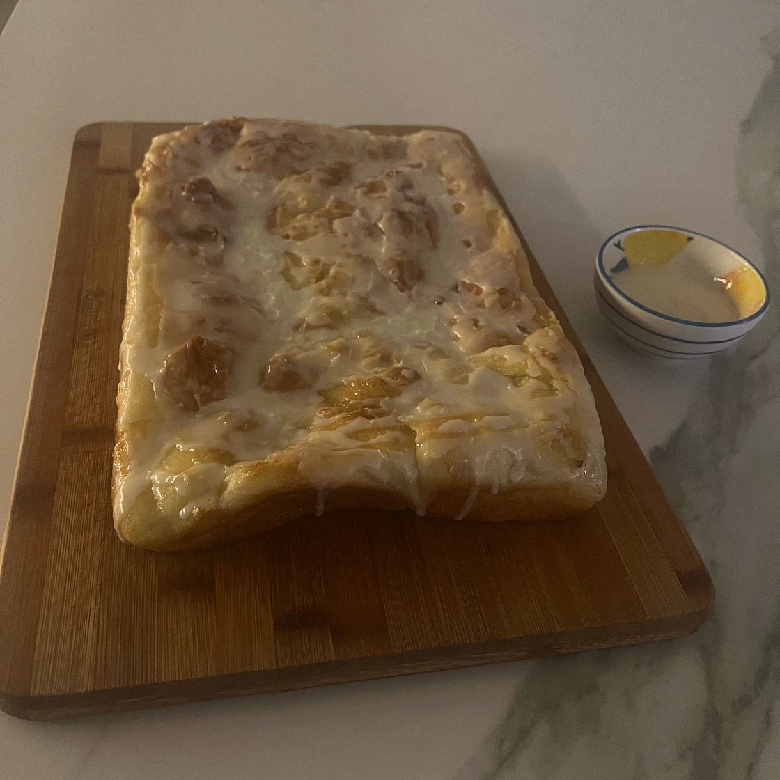 Lemon Drizzle Focaccia