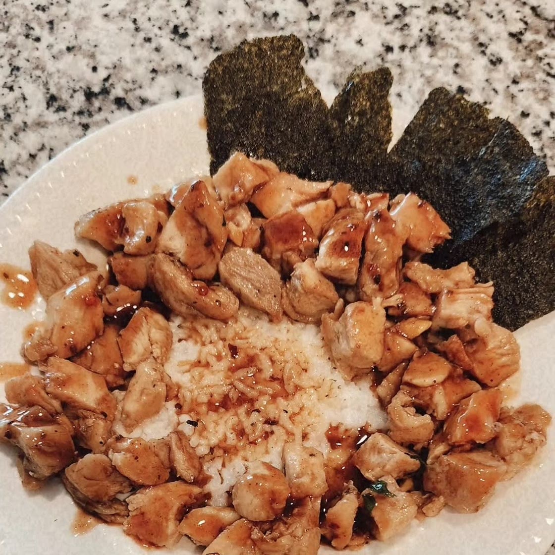 Asian chicken rice bowl 🍚🥢