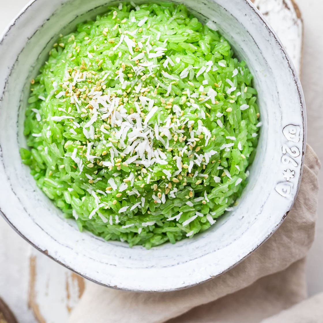 The Best Pandan Sticky Rice (Xoi La Dua)