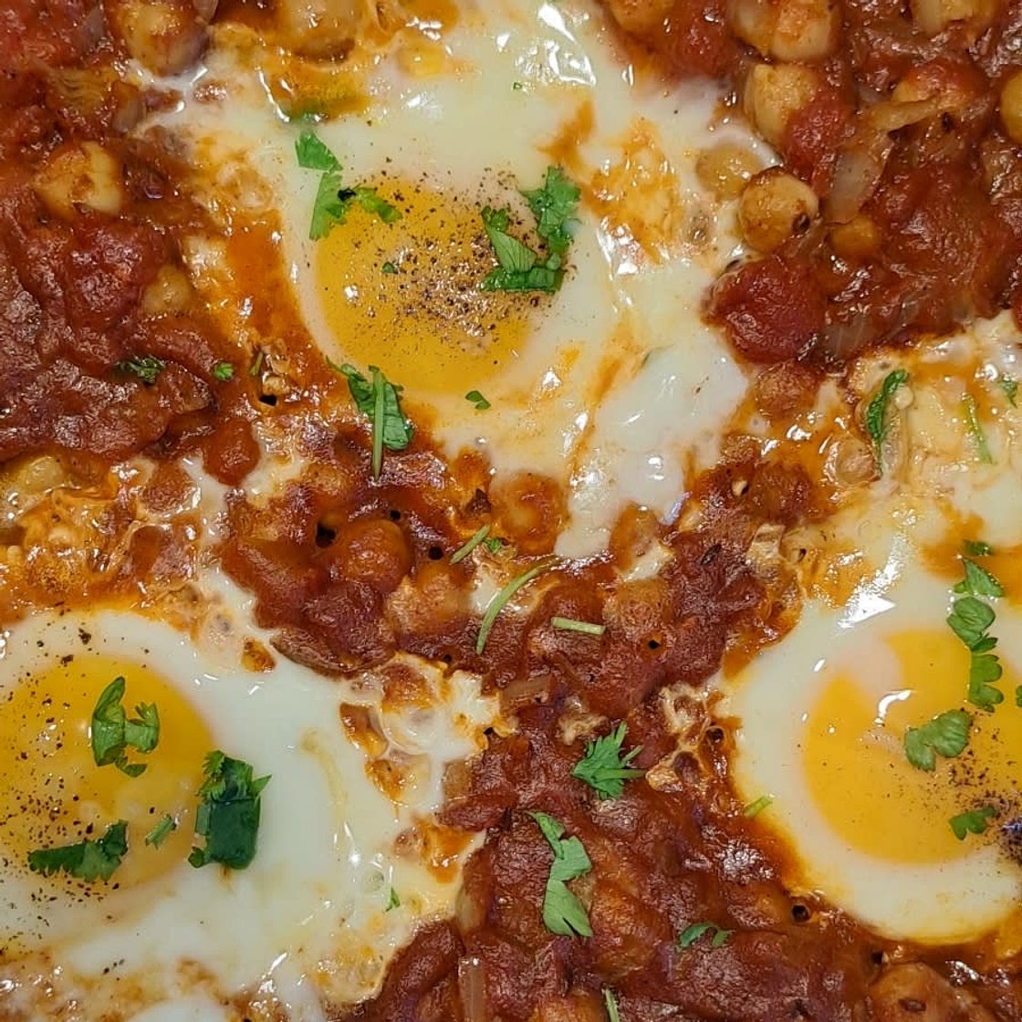 Chakchouka pois chiches