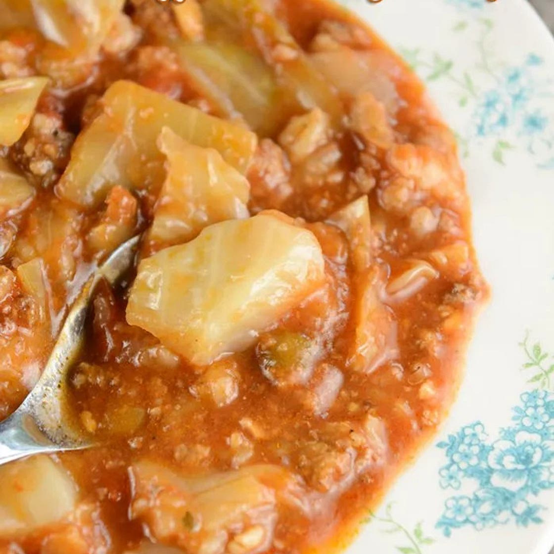 Crock Pot Unstuffed Cabbage Soup