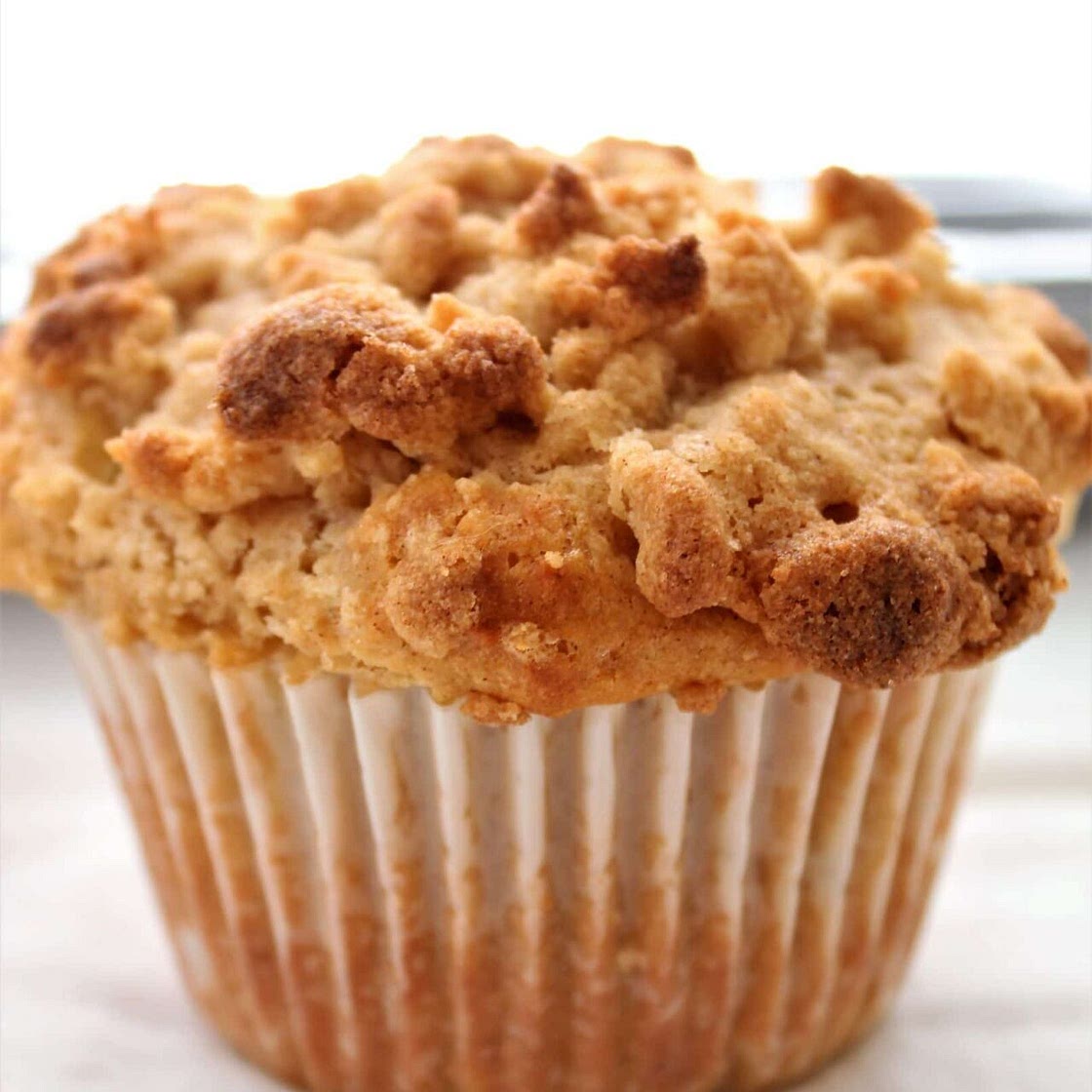 Gluten Free Apple Crumb Muffins