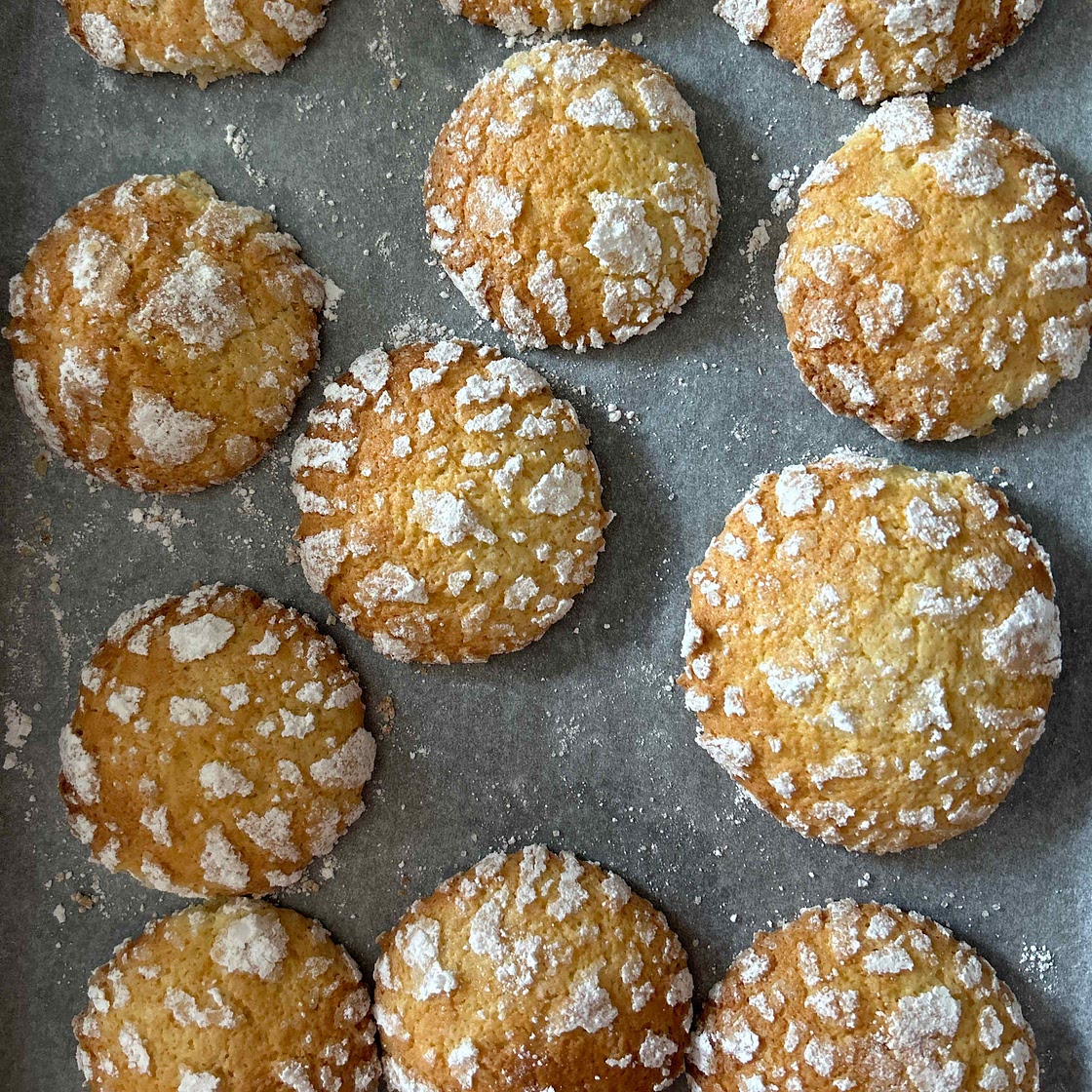 Lemon Crinkle Cookies