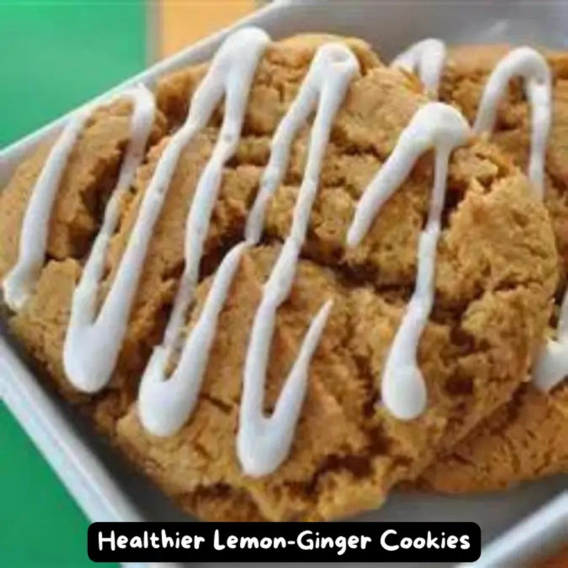 The Best Healthier Lemon-Ginger Cookies