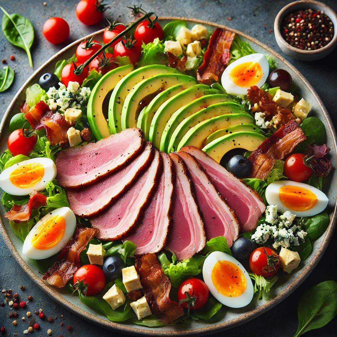 Salade cobb au canard