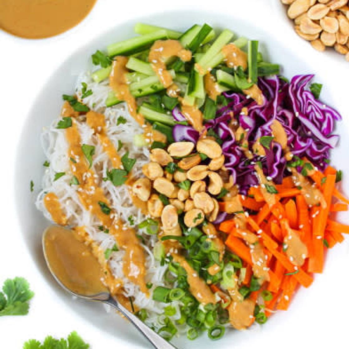 Spring Roll in a Bowl