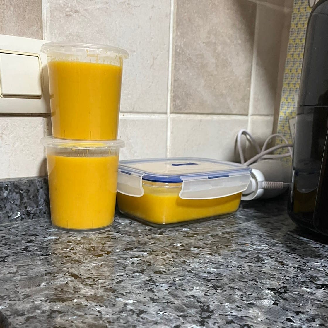 Creme de Cenoura e Alho Francês