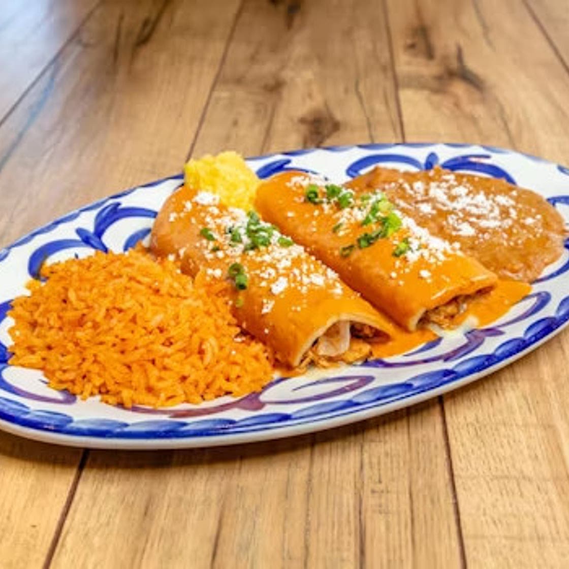 Chipotle Chicken Enchiladas
