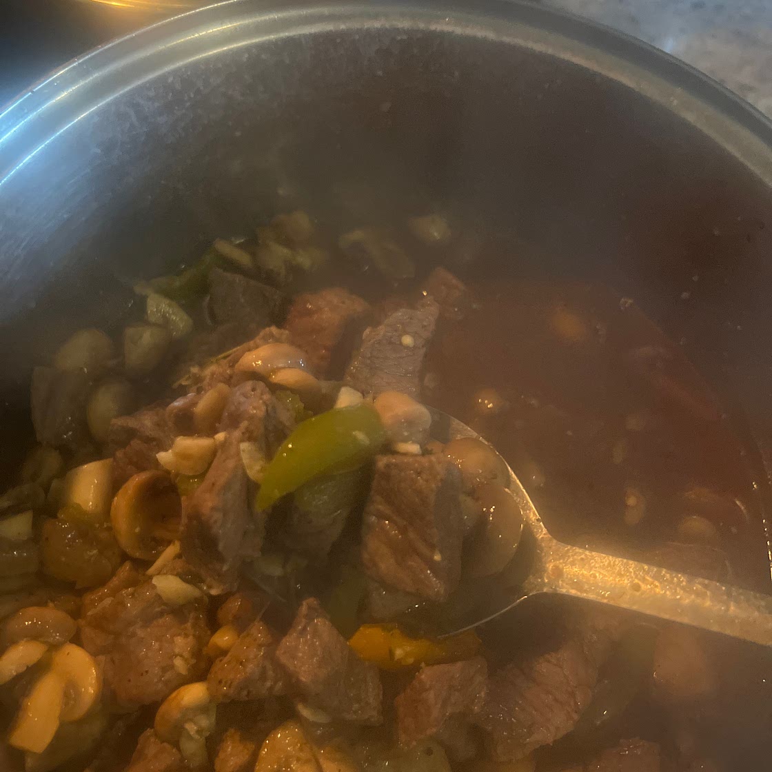 Sirloin Tips and Mushrooms