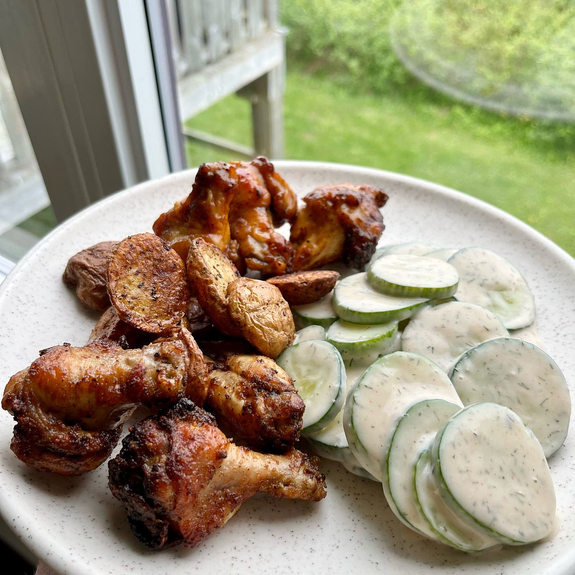 Mom's Cucumber Salad