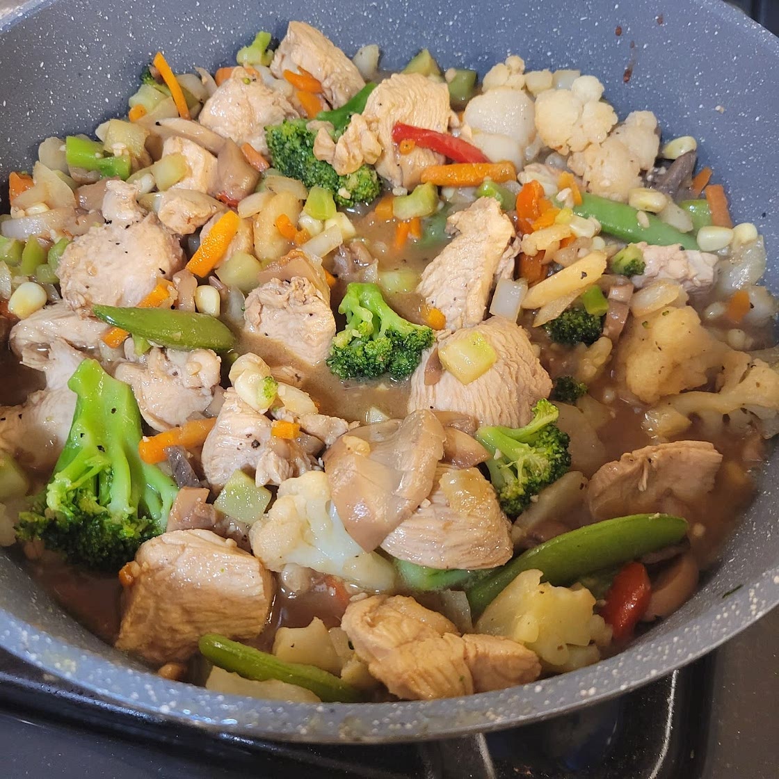 Keto Chicken Stir Fry