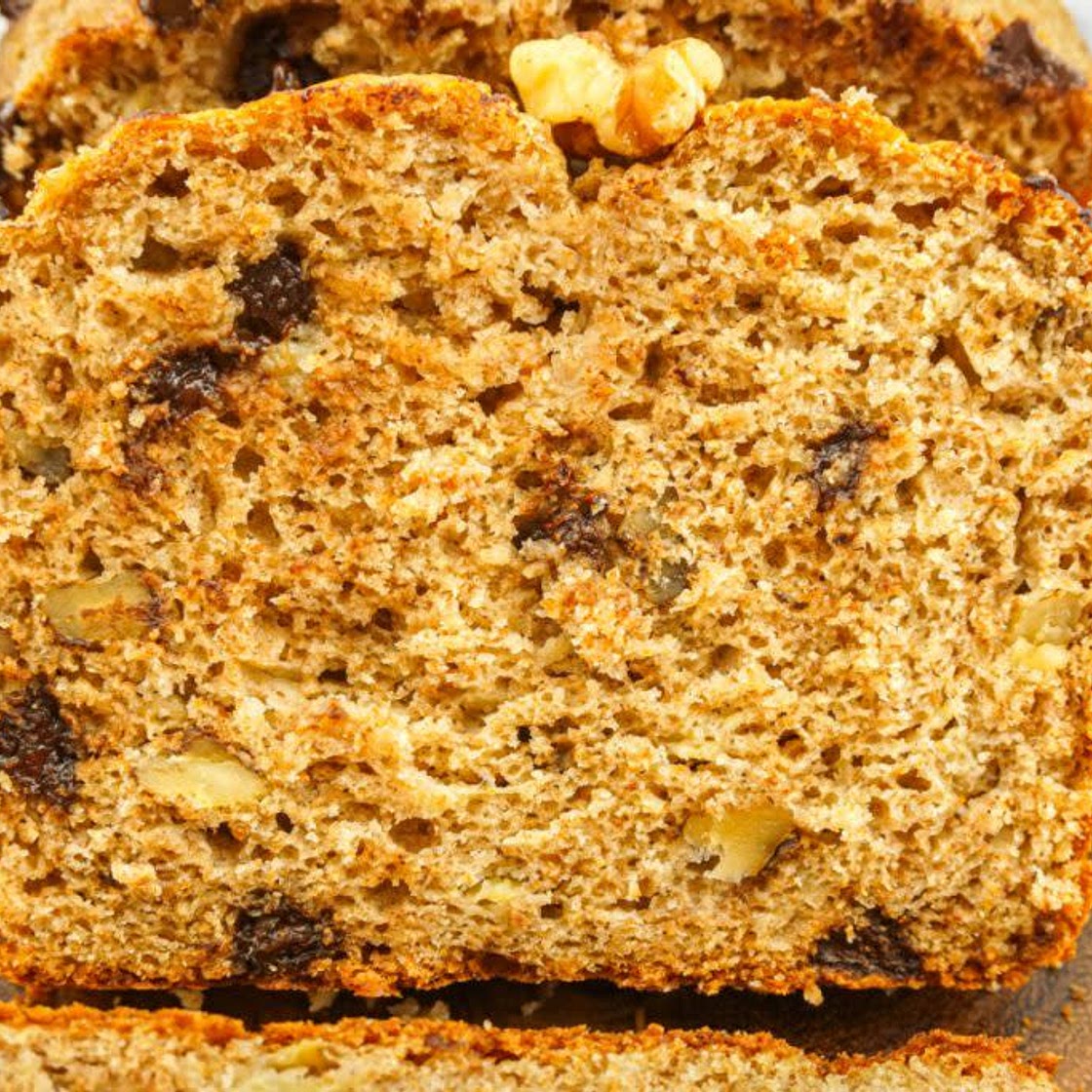 Chocolate Chip Walnut Banana Bread