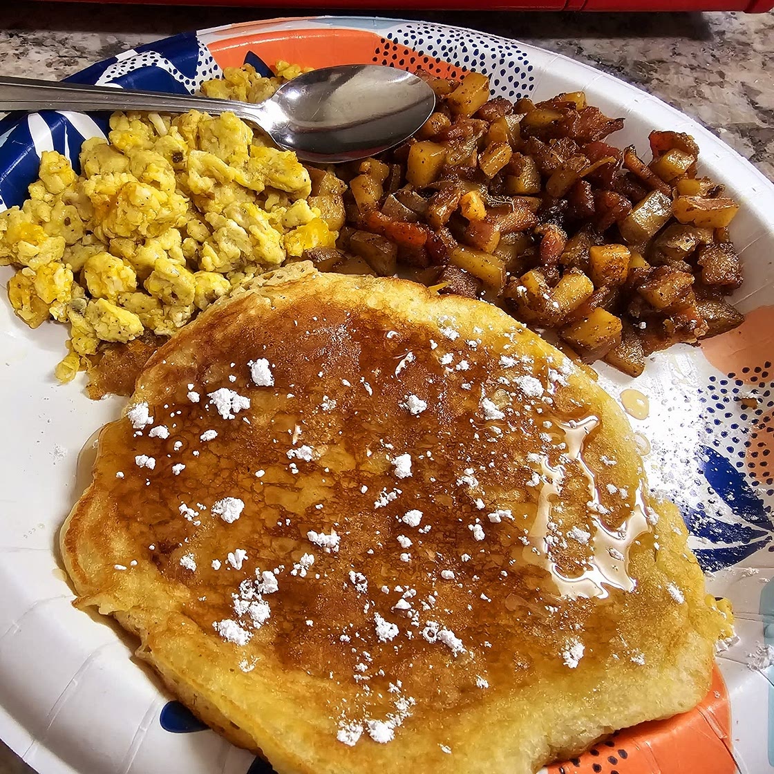 Homemade Fluffy n' Soft Banana🍌FlapJacq's🥞🥰