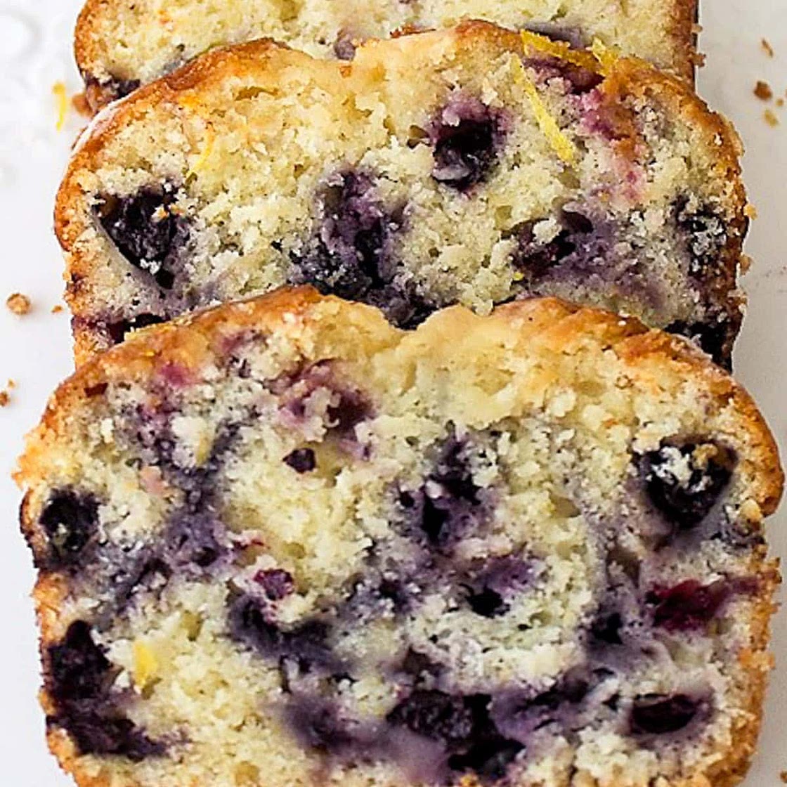 Lemon Blueberry Loaf (Super Moist With Big Flavor)