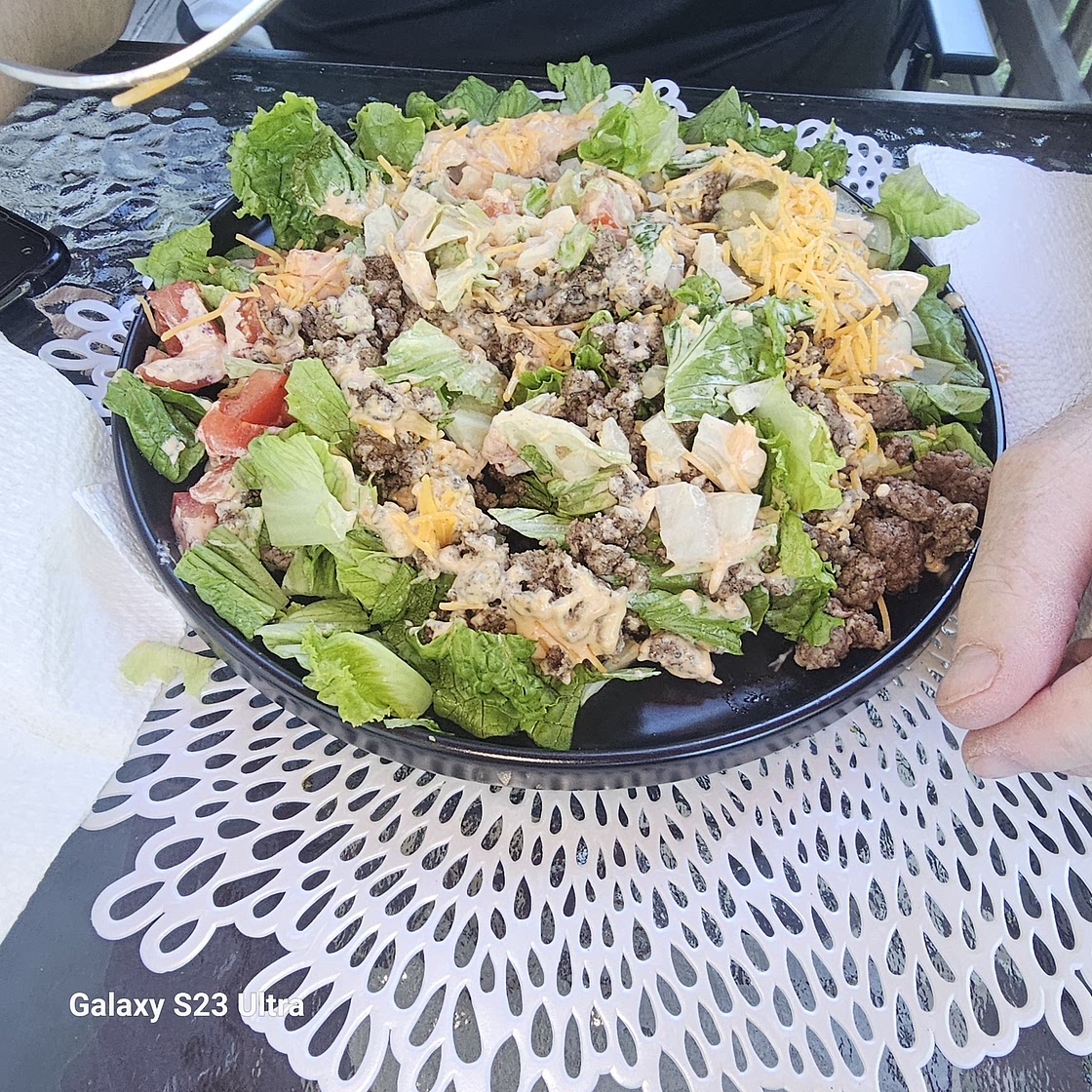 Big Mac Salad (Low Carb, Keto)