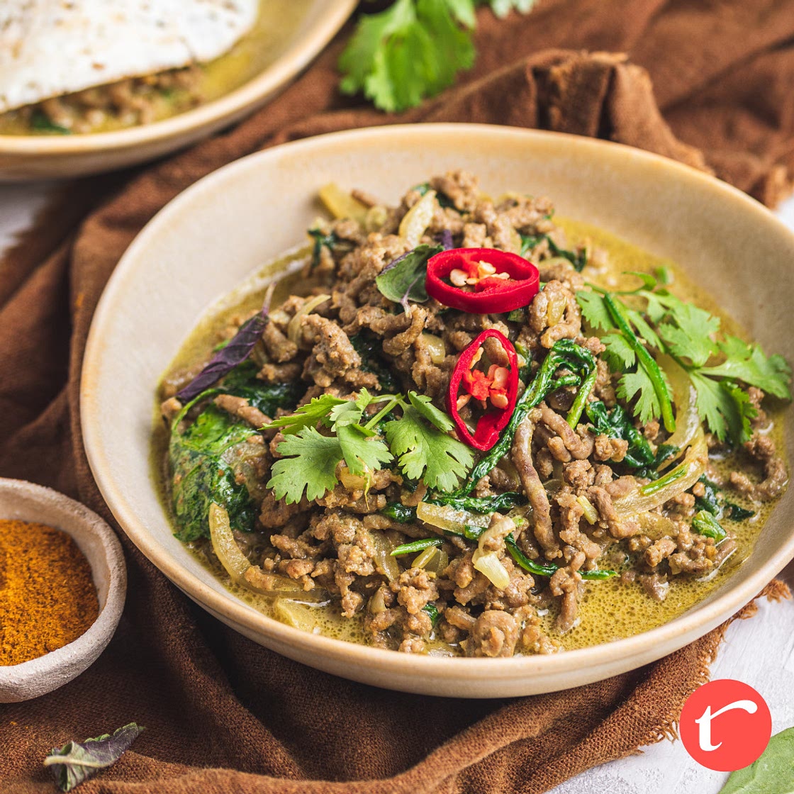 Keto Curry Bowl Recipe (Beef Curry Bowl)