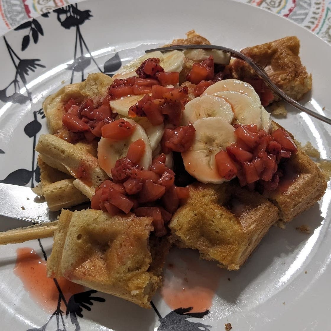 Sourdough Discard Waffles Recipe