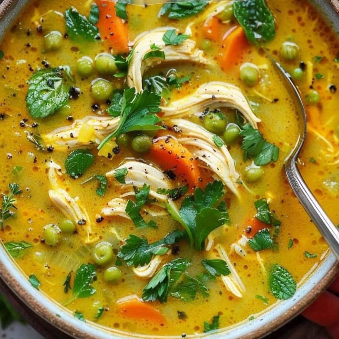 Anti inflammatory turmeric soup