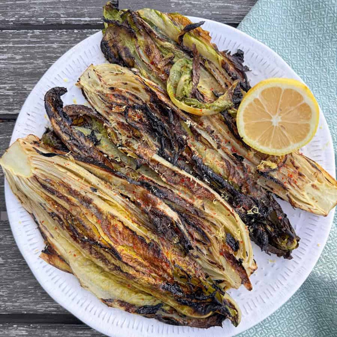 Grilled Romaine