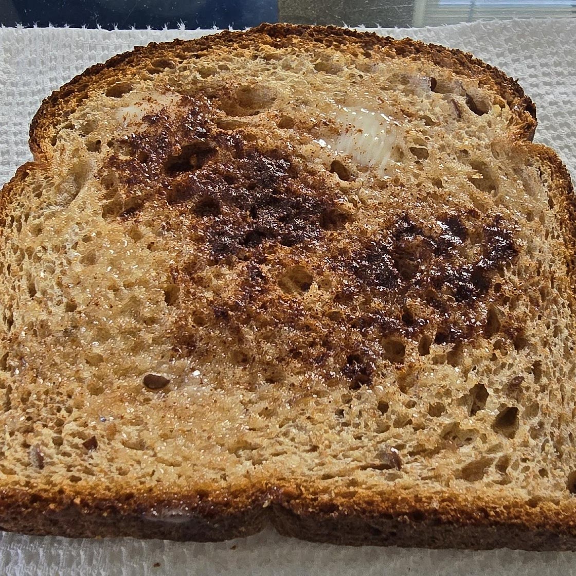 Buttered Toast with Cinnamon