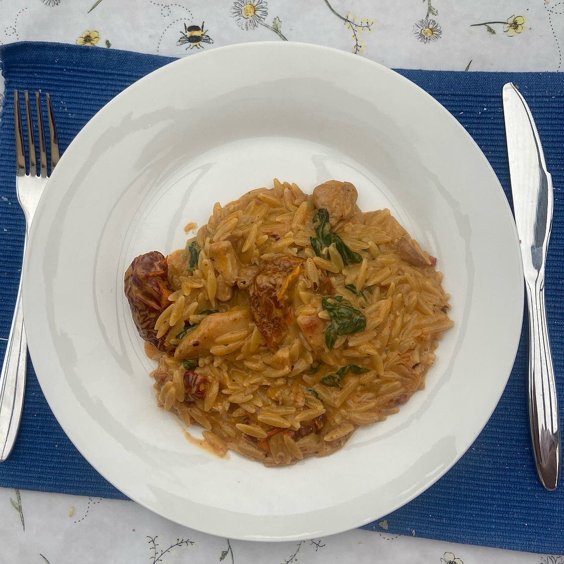 Marry Me Chicken Orzo {One Pot}