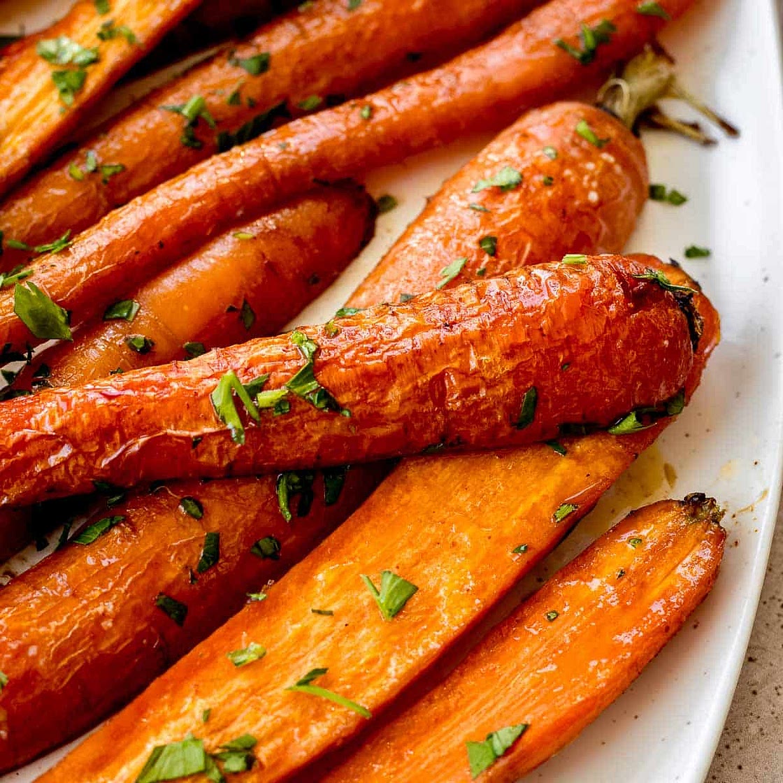 Sweet oven carrots