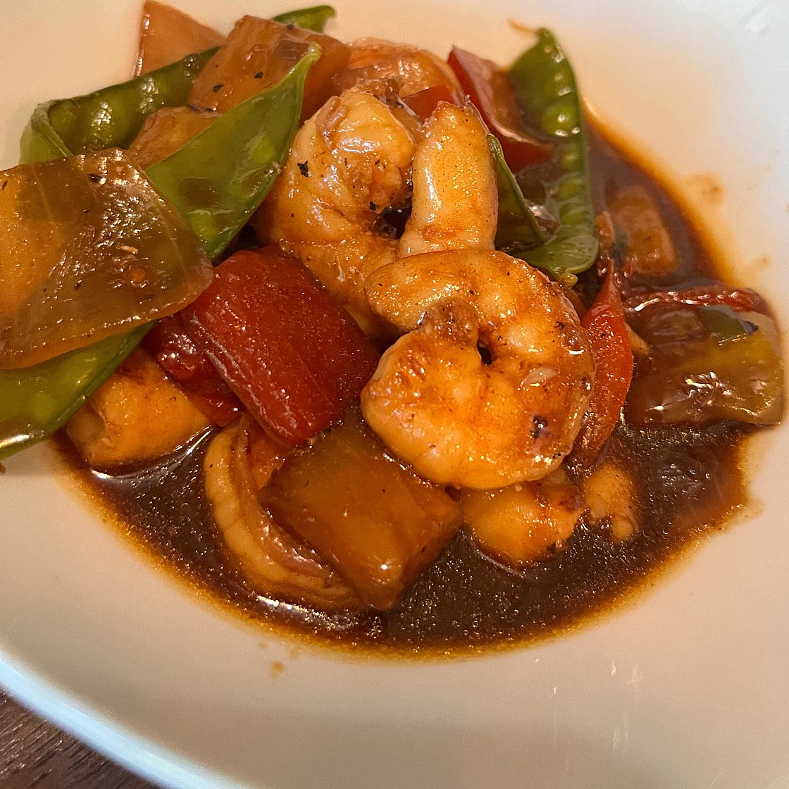 Pineapple Shrimp Stir Fry (Dairy Free)