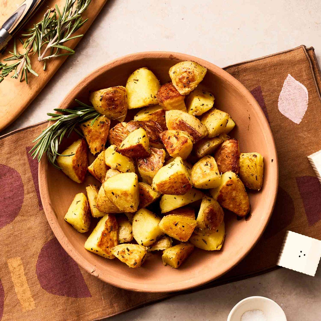 Garlic-Rosemary Roasted Potatoes