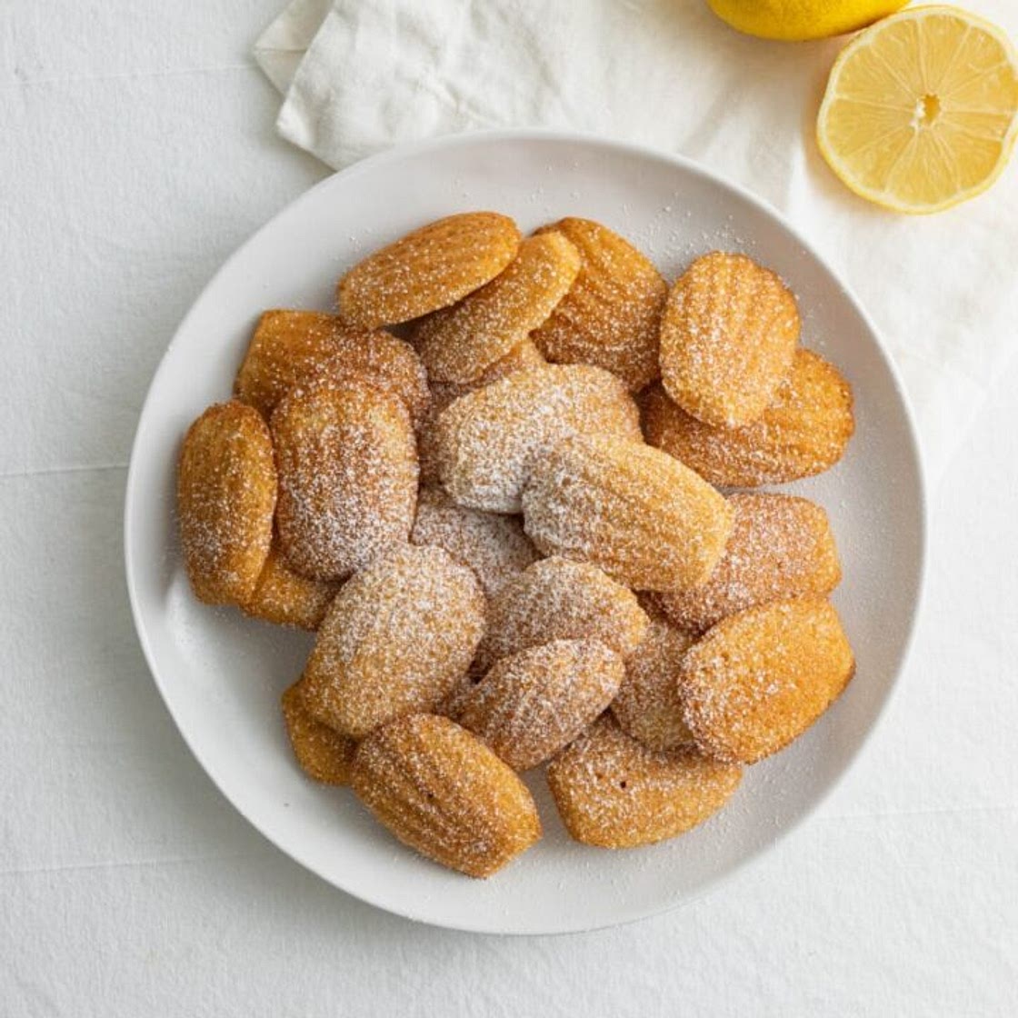 Perfect Lemon Madeleines