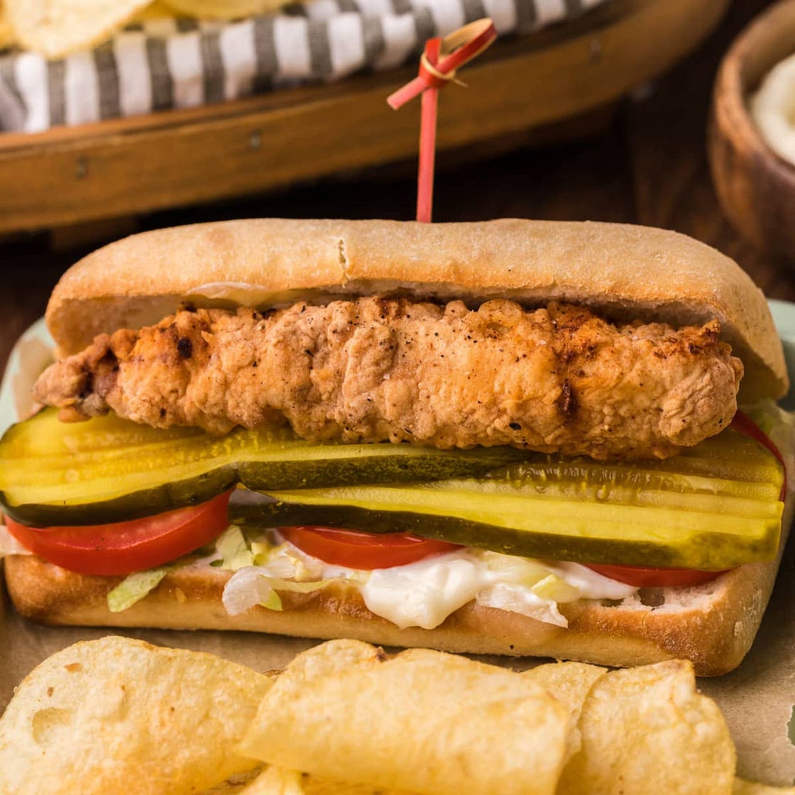 Chicken Po’ Boy