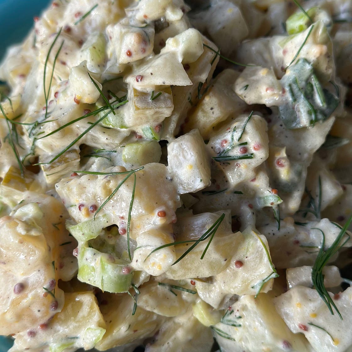 Creamy Tangy Potato Salad 