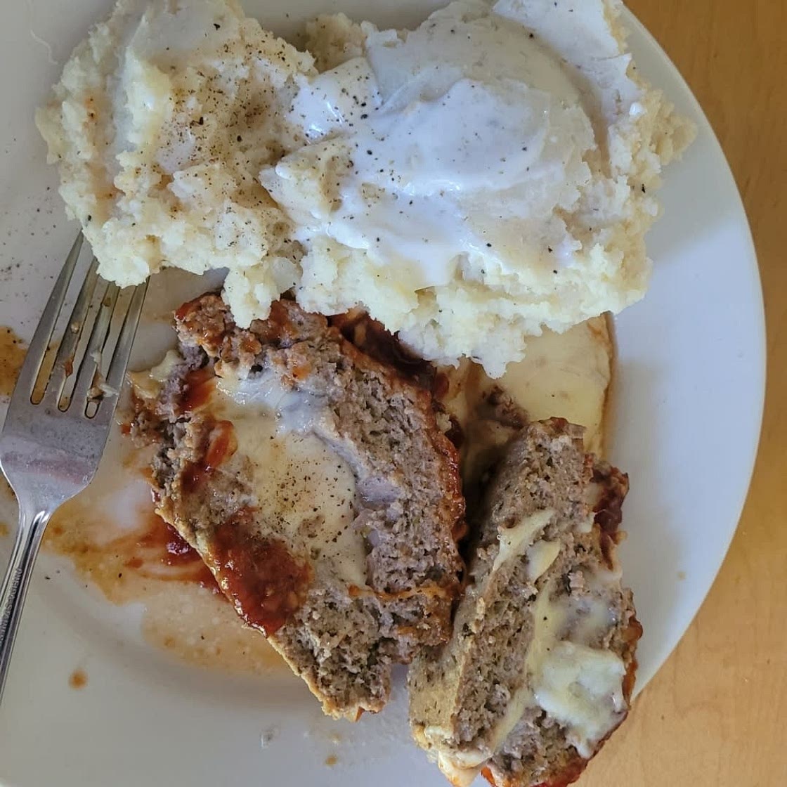 Mozzarella Stuffed Meatloaf