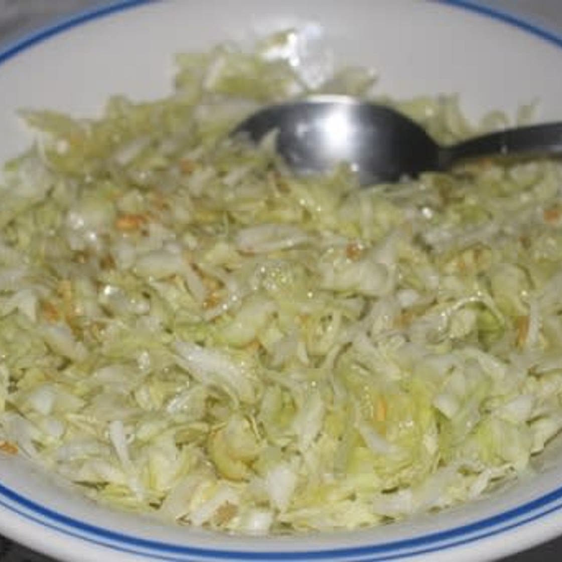 Ensalada de col de mi madre