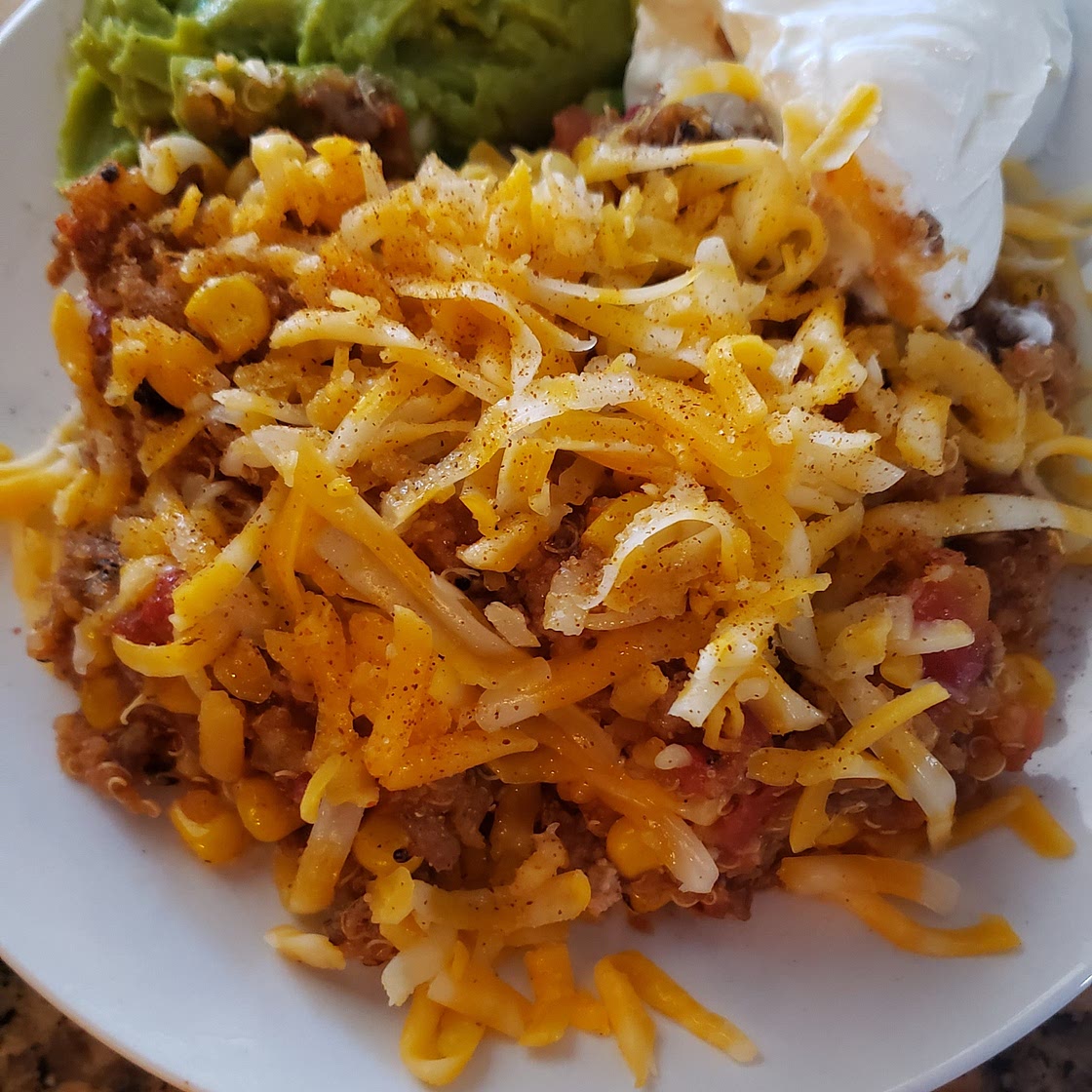 20 minute Quinoa Taco Skillet