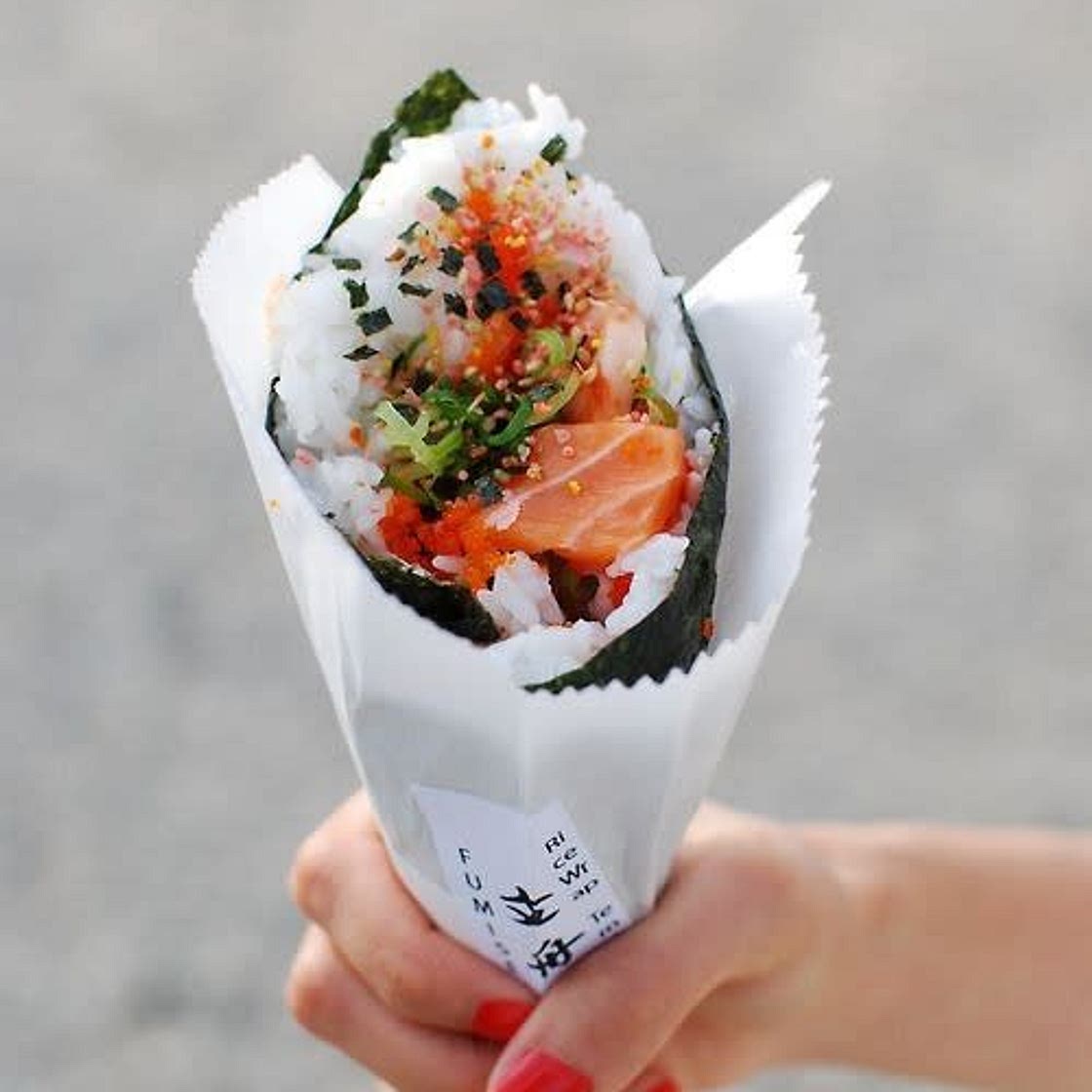 Temaki Sushi met Gerookte Zalm😍