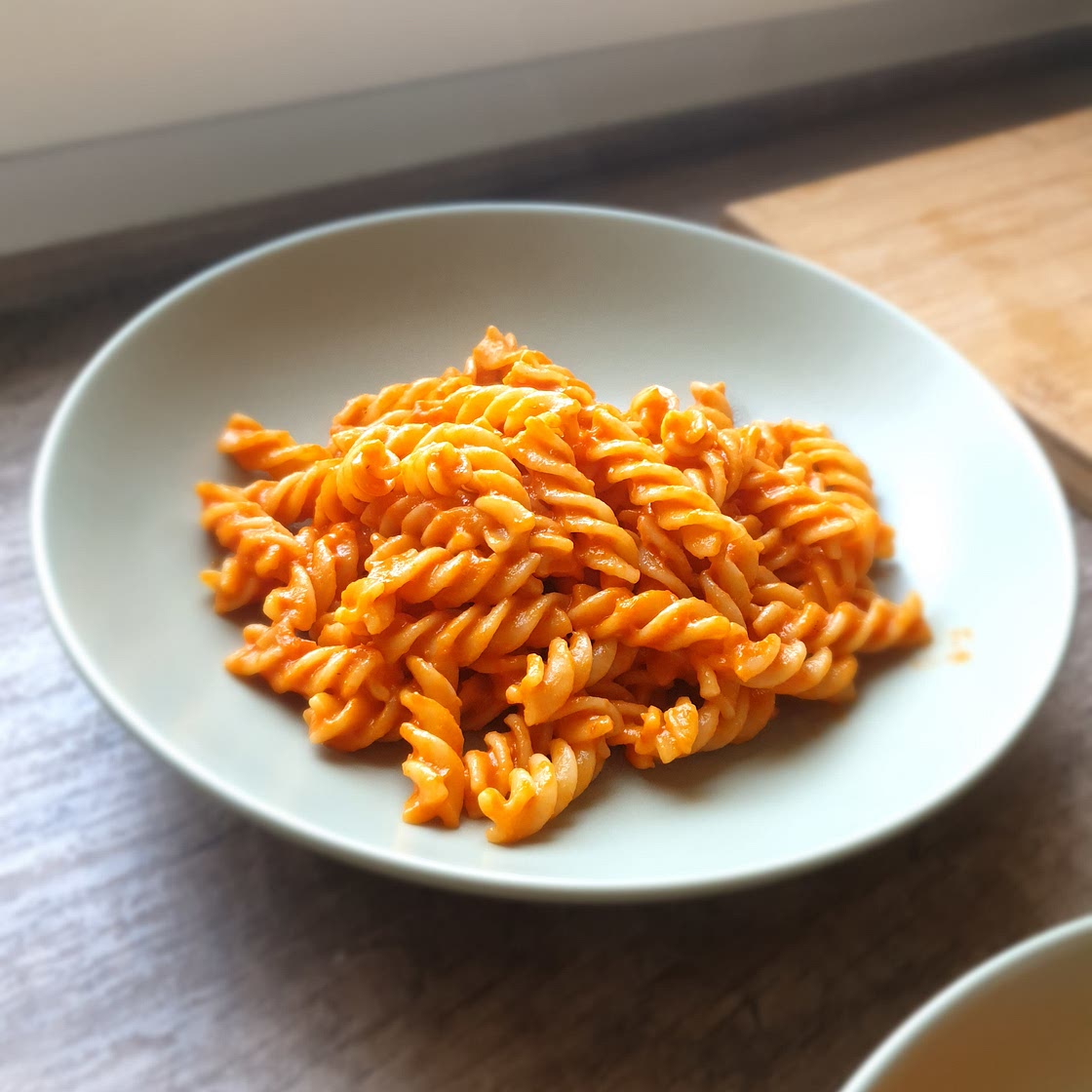 Pasta alla crema di peperoni