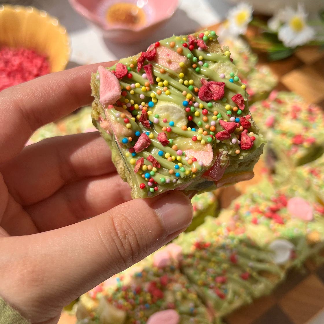Matcha rocky road 