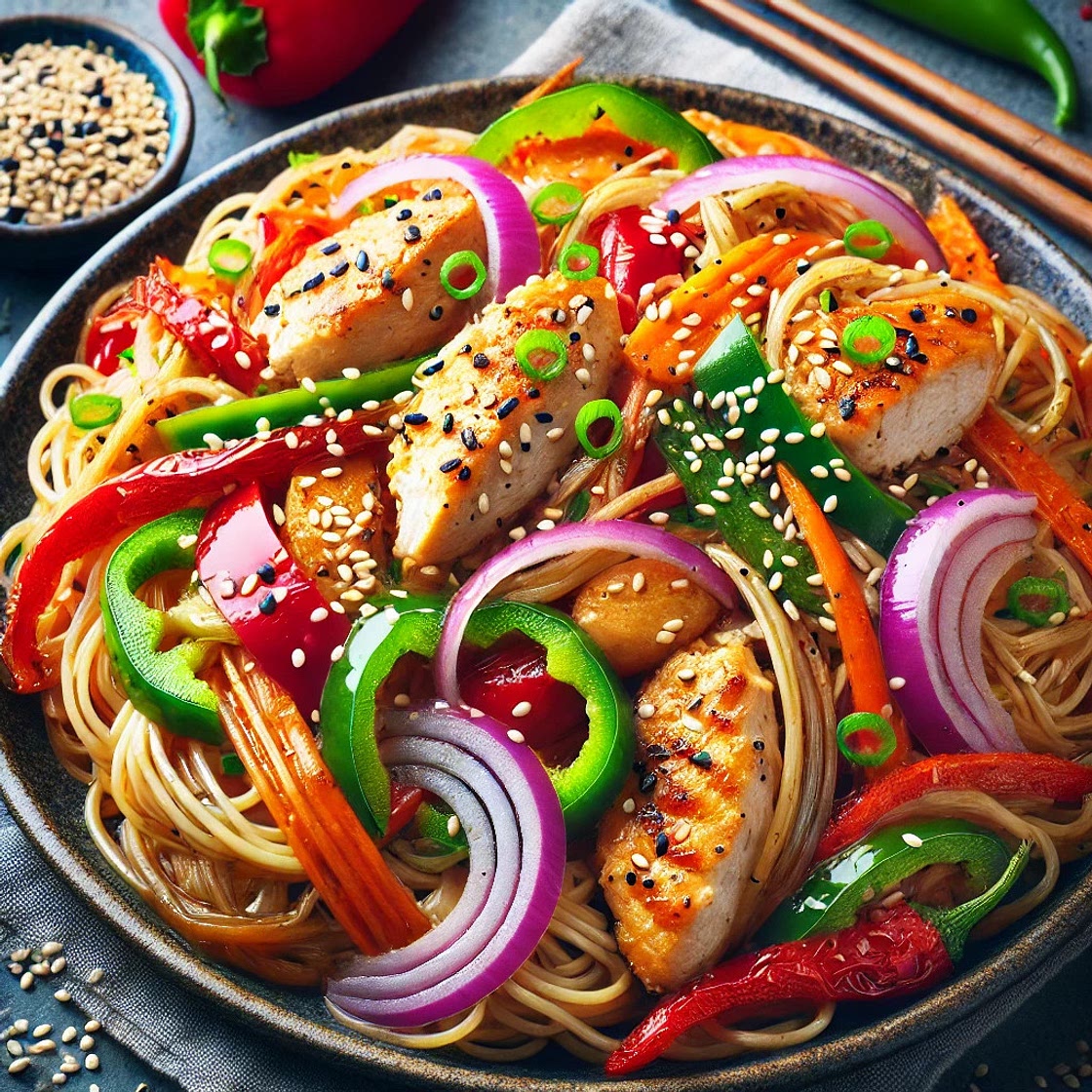 Nouilles sautées