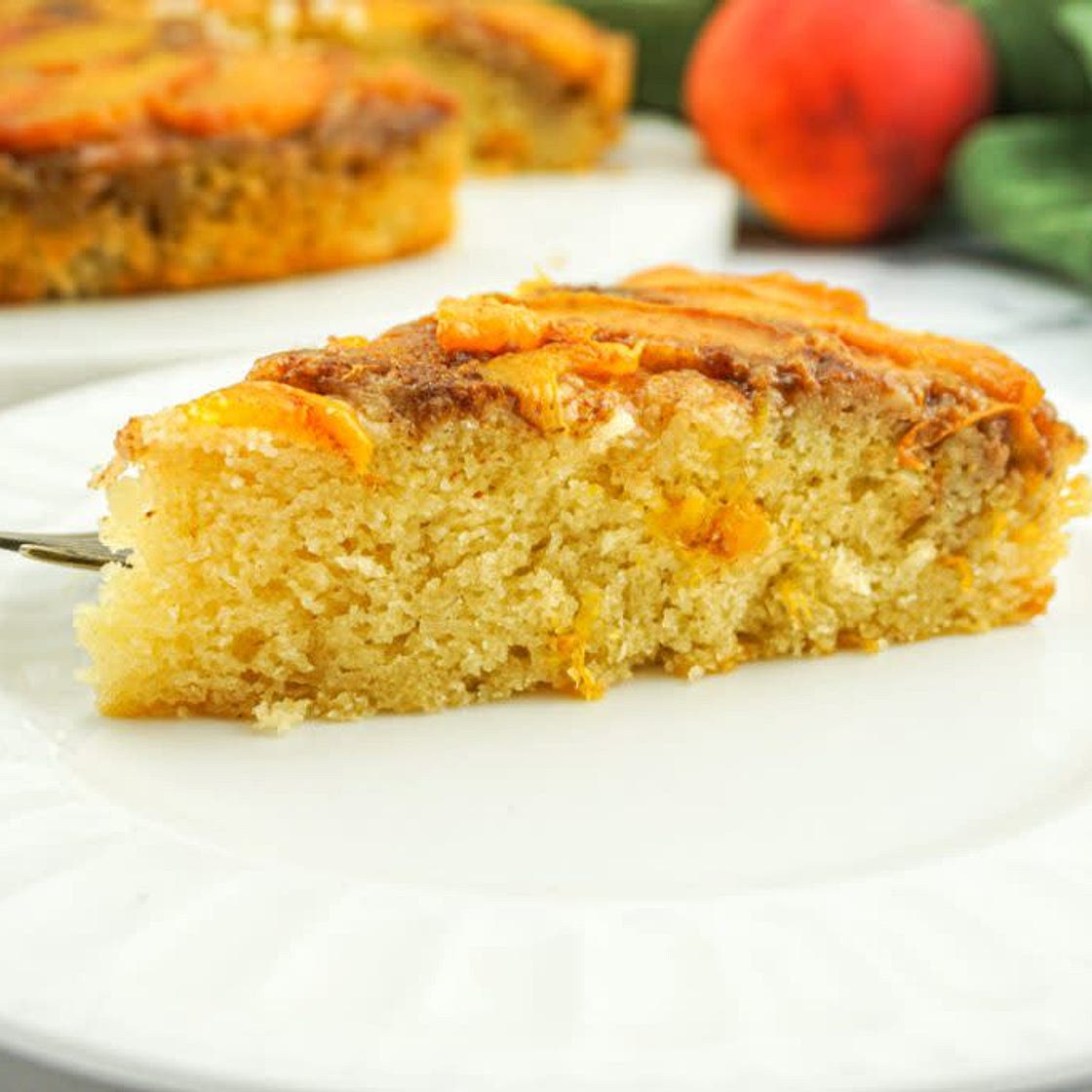 Peach Upside Down Cake