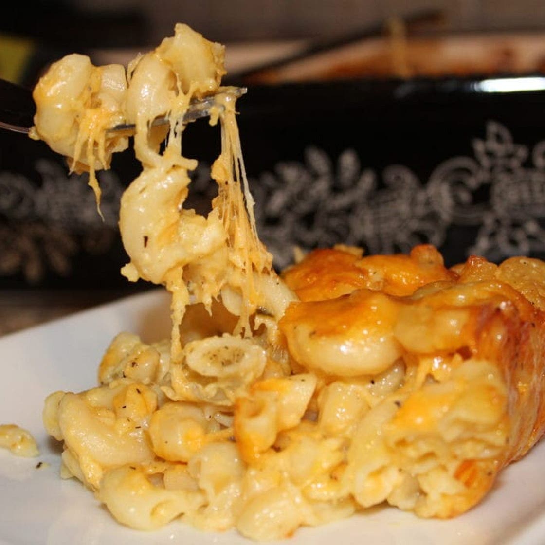 Four Cheese Baked Macaroni and Cheese