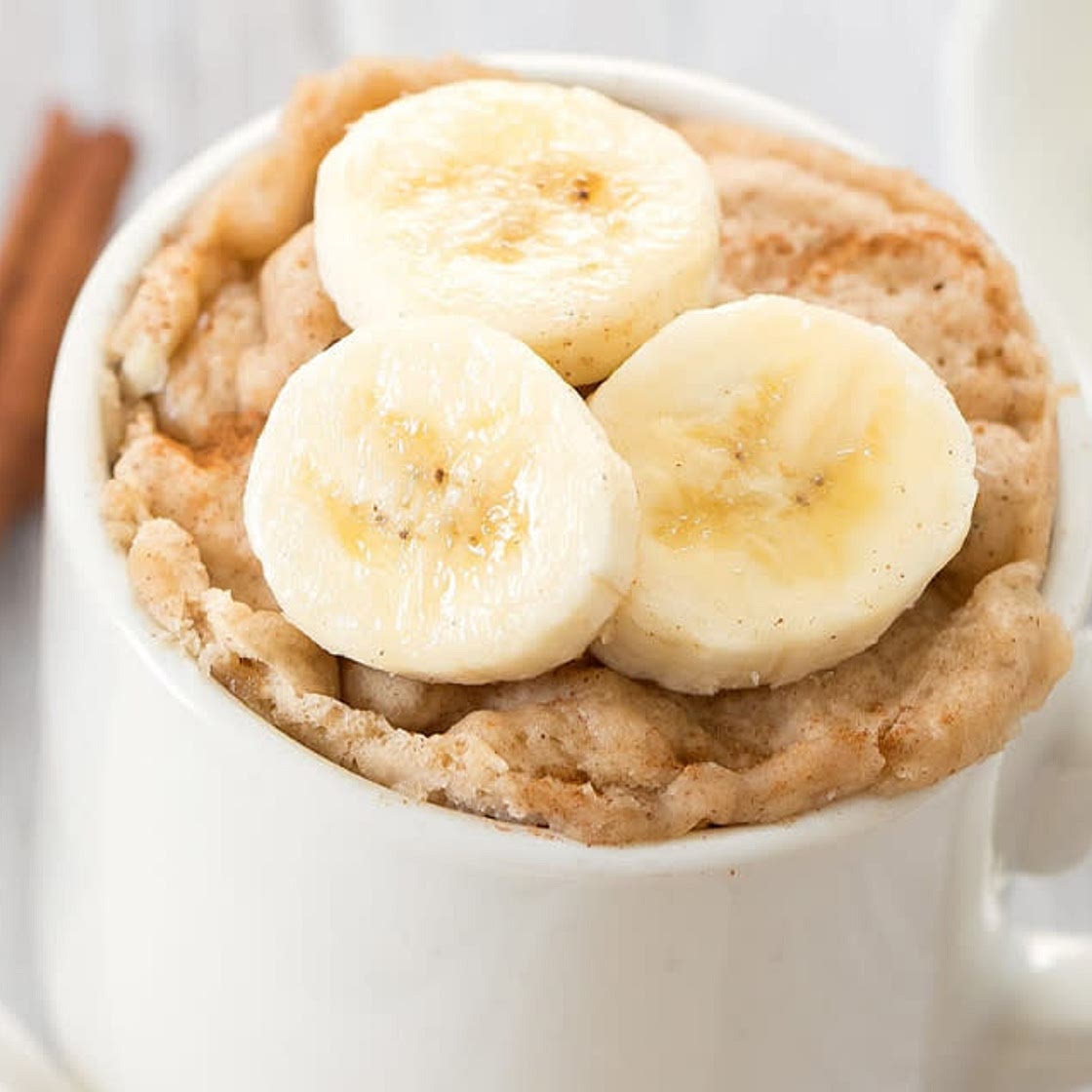 Banana bread mug cake 