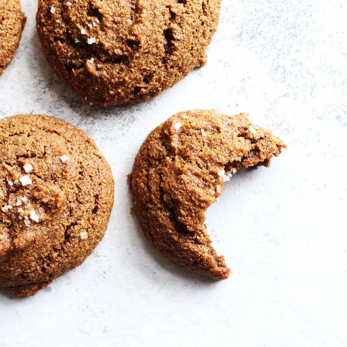 Soft Baked Ginger Molasses Cookies (gluten free)