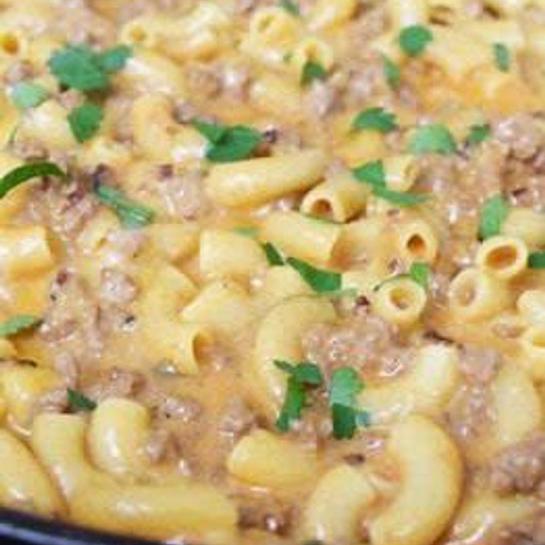 Cheesy Hamburger Skillet