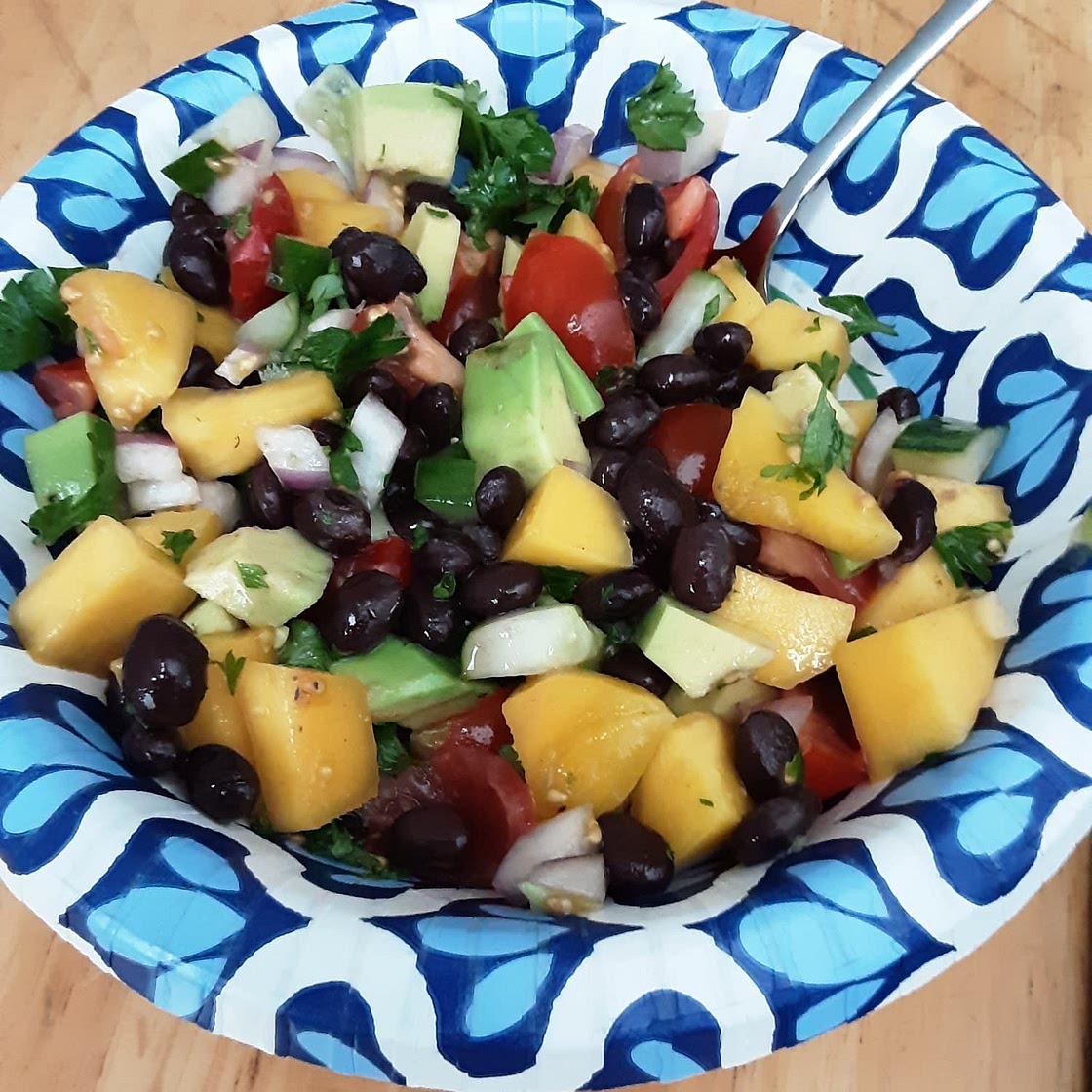Avocado Black Bean Salad