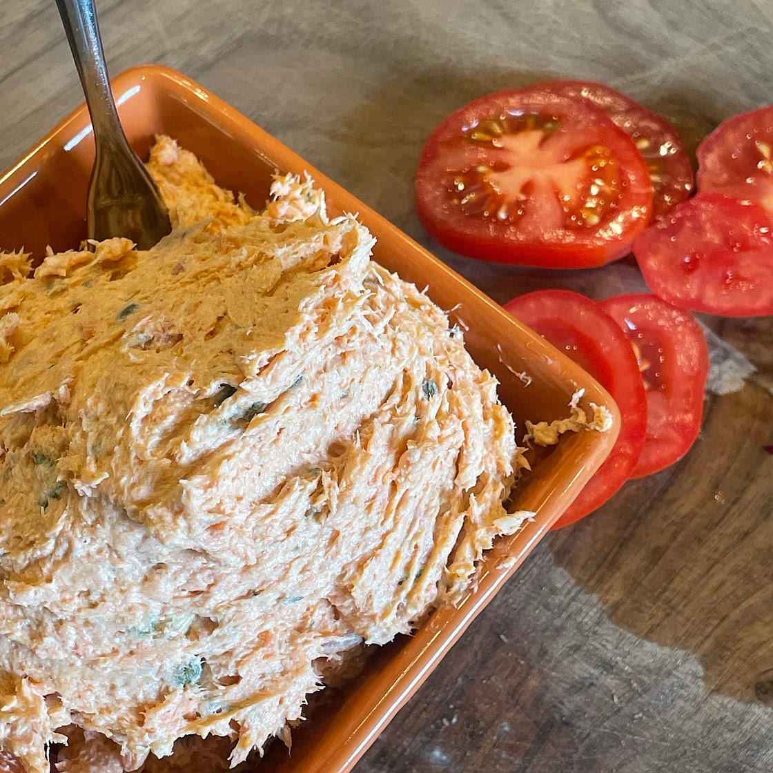 Leftover Salmon Dip
