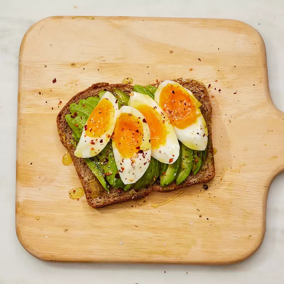 Avocado Toast with Jammy Eggs