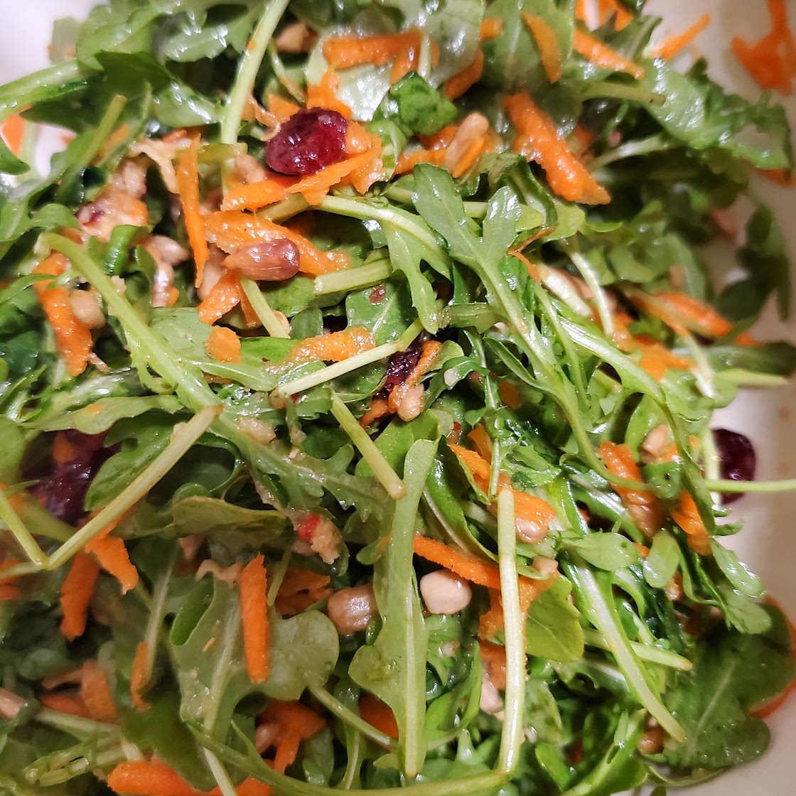Orange & Ginger Arugula Salad